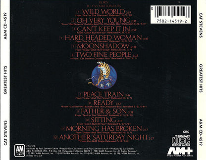 Cat Stevens : Greatest Hits (CD, Comp, Club, RE, CRC)