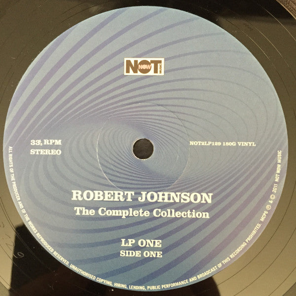Robert Johnson : The Complete Collection (2xLP, Comp, 180)