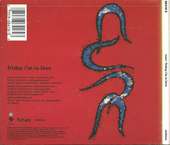 Cure* : Friday I'm In Love (CD, Maxi, Dig)