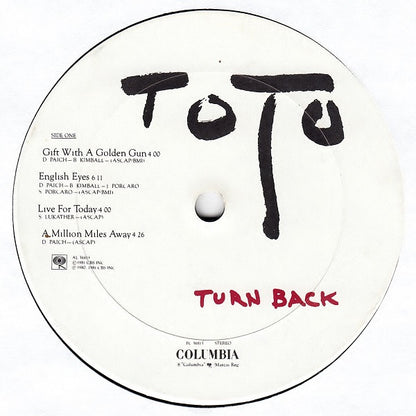 Toto : Turn Back (LP, Album, CTH)