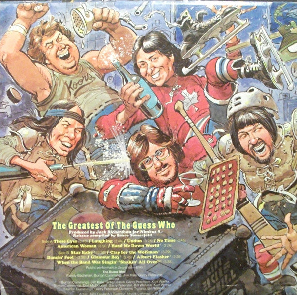 The Guess Who : The Greatest Of The Guess Who (LP, Comp, RE)
