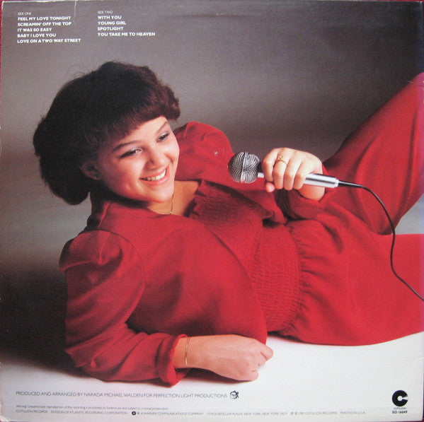 Stacy Lattisaw : With You (LP, Album, SP )