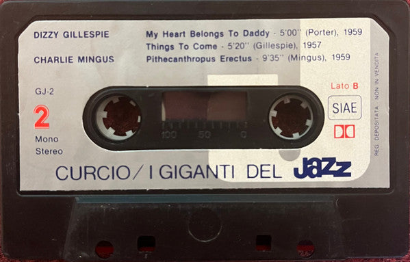 Sarah Vaughan, Miles Davis, Charles Mingus, Dizzy Gillespie : I Giganti Del Jazz / Giants Of Jazz Vol. 2 (Cass, Comp, Promo, Dol)