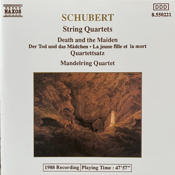 Schubert*, Mandelring Quartet* : Death And The Maiden • Quartettsatz (CD, Album)