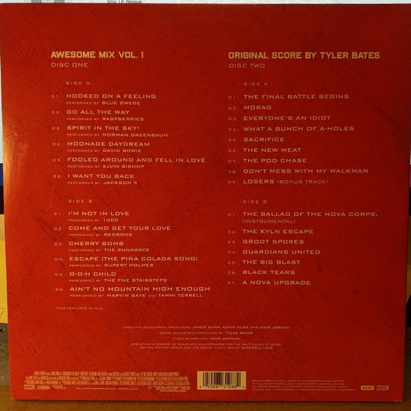 Various : Guardians Of The Galaxy (LP, Comp, RE + LP, RE + Dlx, Uni)