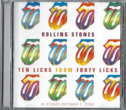 The Rolling Stones : Forty Licks (CD, Comp, Promo, Sli)