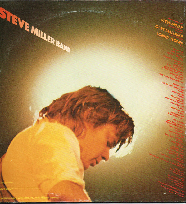 Steve Miller Band : Fly Like An Eagle (LP, Album, Club, Ind)