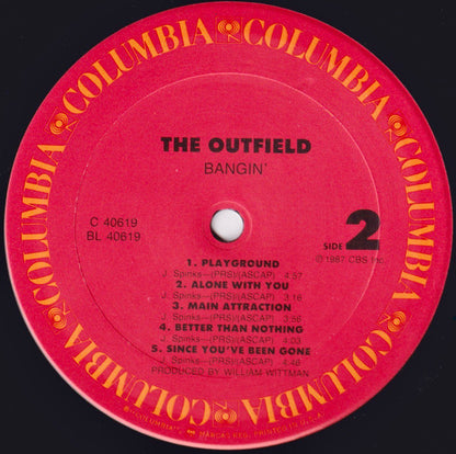 The Outfield : Bangin' (LP, Album, Car)
