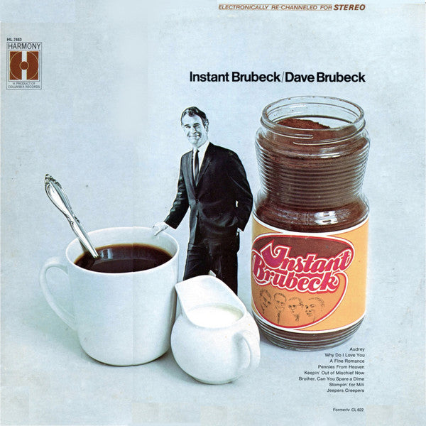 Dave Brubeck : Instant Brubeck (LP, Album, RE)