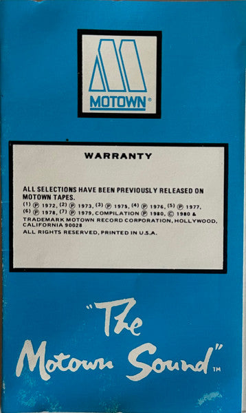 Various : 20/20 Twenty No.1 Hits From Twenty Years At Motown (Cass, Comp)
