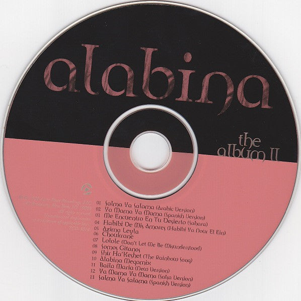 Alabina : The Album II (CD, Album)