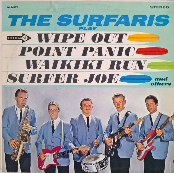 The Surfaris : Play (LP, Album, Glo)