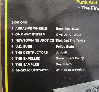 Various : Punk And Disorderly III - The Final Solution (LP, Comp, RP, Gre)