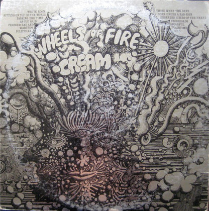 Cream (2) : Wheels Of Fire (2xLP, Album, Mon)