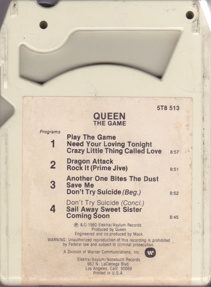 Queen : The Game (8-Trk, Album, Club)