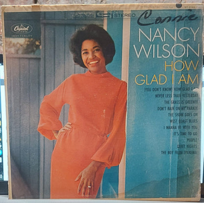 Nancy Wilson : How Glad I Am (LP, Album, Scr)
