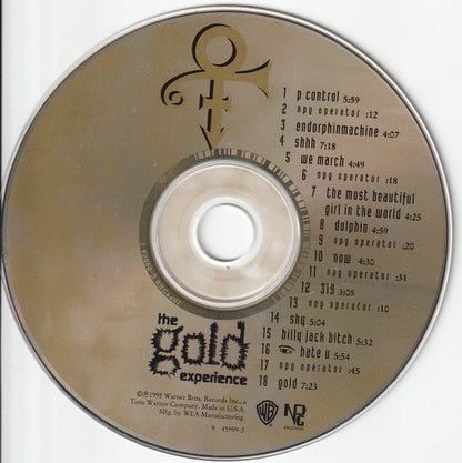 The Artist (Formerly Known As Prince) : The Gold Experience (CD, Album, SRC)