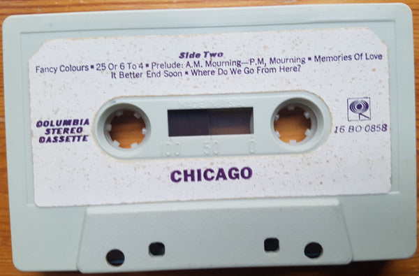 Chicago (2) : Chicago (Cass, Album)