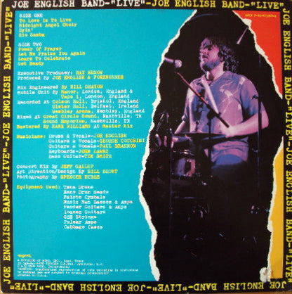 Joe English Band* : Live (LP)