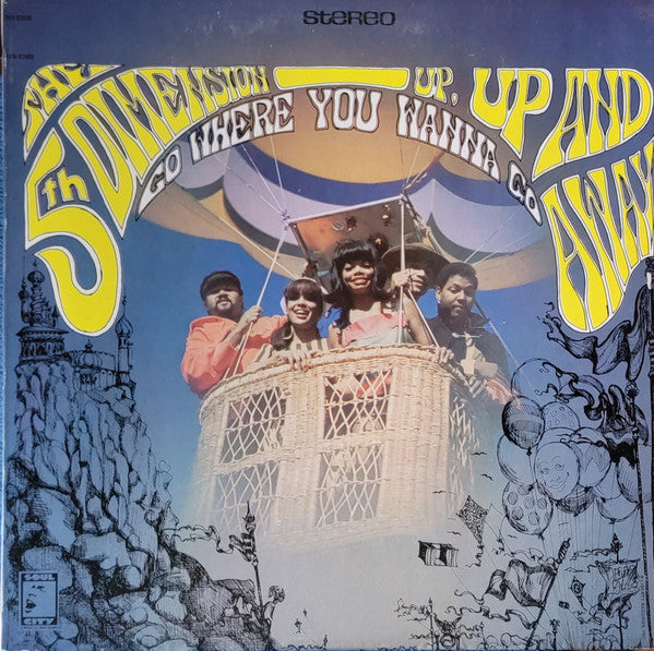 The 5th Dimension* : Up, Up And Away (LP, Album, Pit)