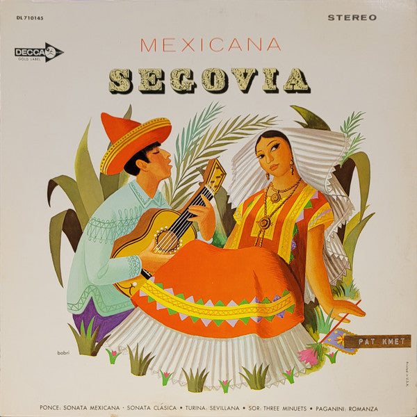 Segovia* : Mexicana (LP, Album, Glo)