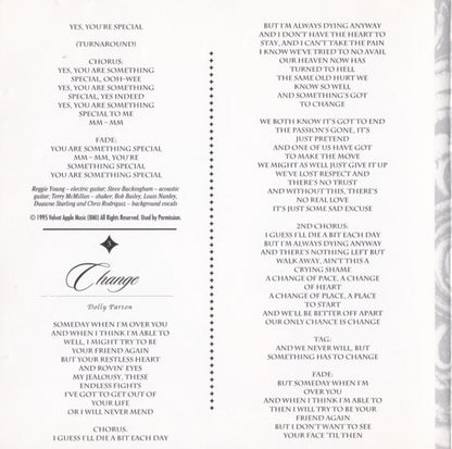 Dolly Parton : Something Special (CD, Album)