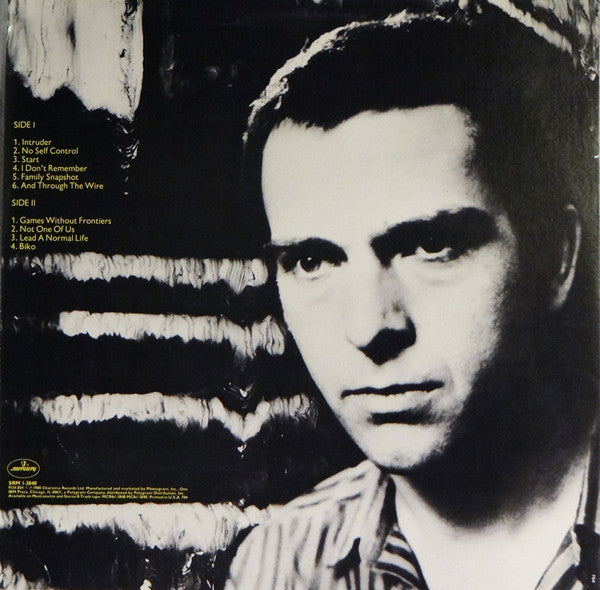 Peter Gabriel : Peter Gabriel (LP, Album, 72 )