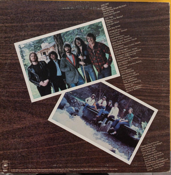 Crawler : Snake, Rattle And Roll (LP, Album)