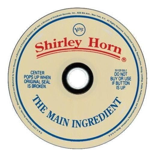 Shirley Horn : The Main Ingredient (CD, Album)