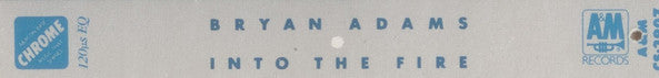Bryan Adams : Into The Fire (Cass, Album, CrO)