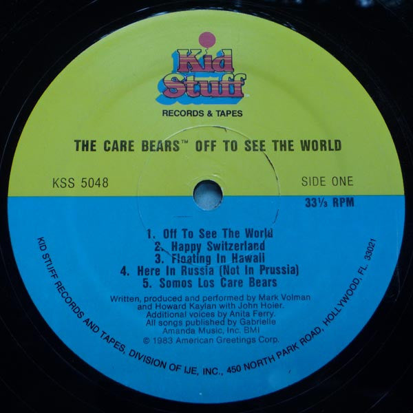 Buy The Care Bears : The Care Bears Off To See The World (LP