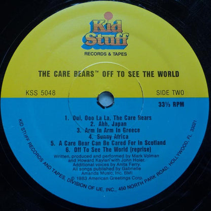 The Care Bears : The Care Bears Off To See The World (LP)