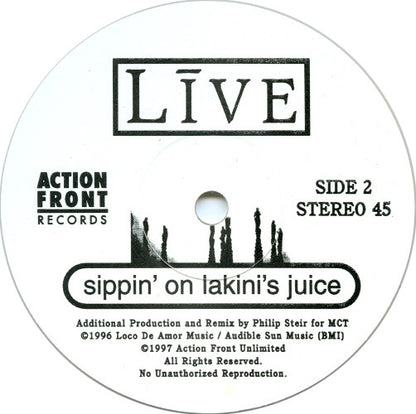 Live : 1997 Friends of Live Holiday Gift (10", Ltd, Num)