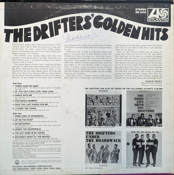 The Drifters : The Drifters' Golden Hits (LP, Comp, Ind)