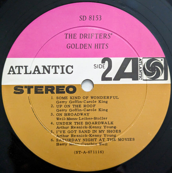 The Drifters : The Drifters' Golden Hits (LP, Comp, Ind)