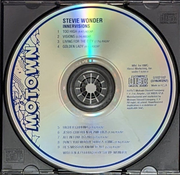 Buy Stevie Wonder : Innervisions (CD, Album, Club, RE) Online for