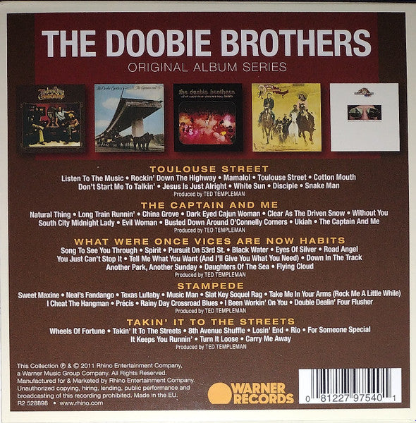 The Doobie Brothers : Original Album Series (CD, Album, RE + CD, Album, RE + CD, Album, RE + CD)
