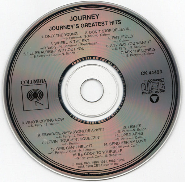Journey : Greatest Hits (CD, Comp, RM, Pit)