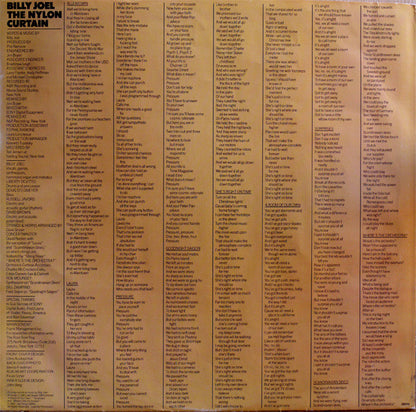 Billy Joel : The Nylon Curtain (LP, Album, RE, Ter)