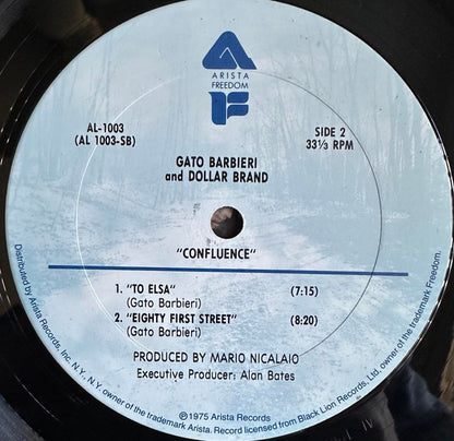 Gato Barbieri & Dollar Brand : Confluence (LP, Album, RE, Ter)
