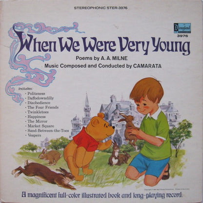 A. A. Milne / Camarata* : When We Were Very Young (LP, Album)