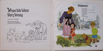 A. A. Milne / Camarata* : When We Were Very Young (LP, Album)