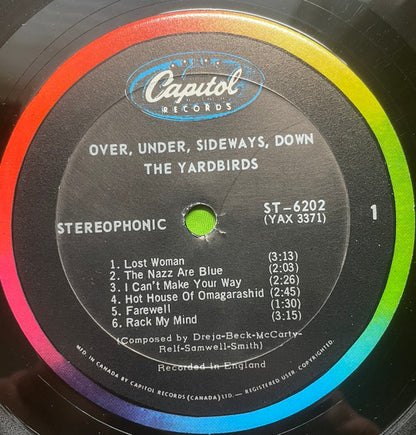 The Yardbirds : Over, Under, Sideways, Down (LP, Album, Unofficial)