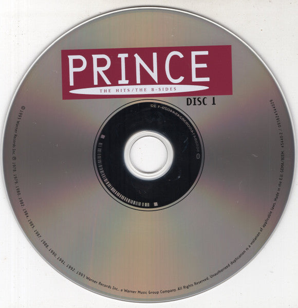Prince : The Hits / The B-Sides (3xCD, Comp, RE)