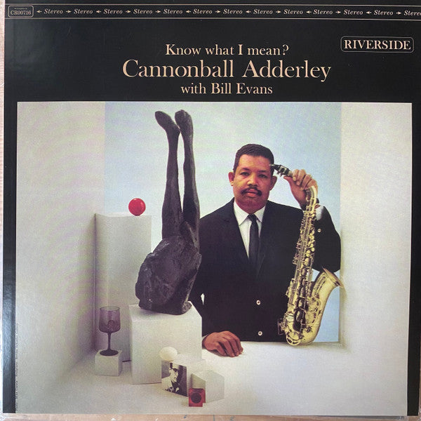 Cannonball Adderley With Bill Evans : Know What I Mean? (LP, Album, RE, 180)