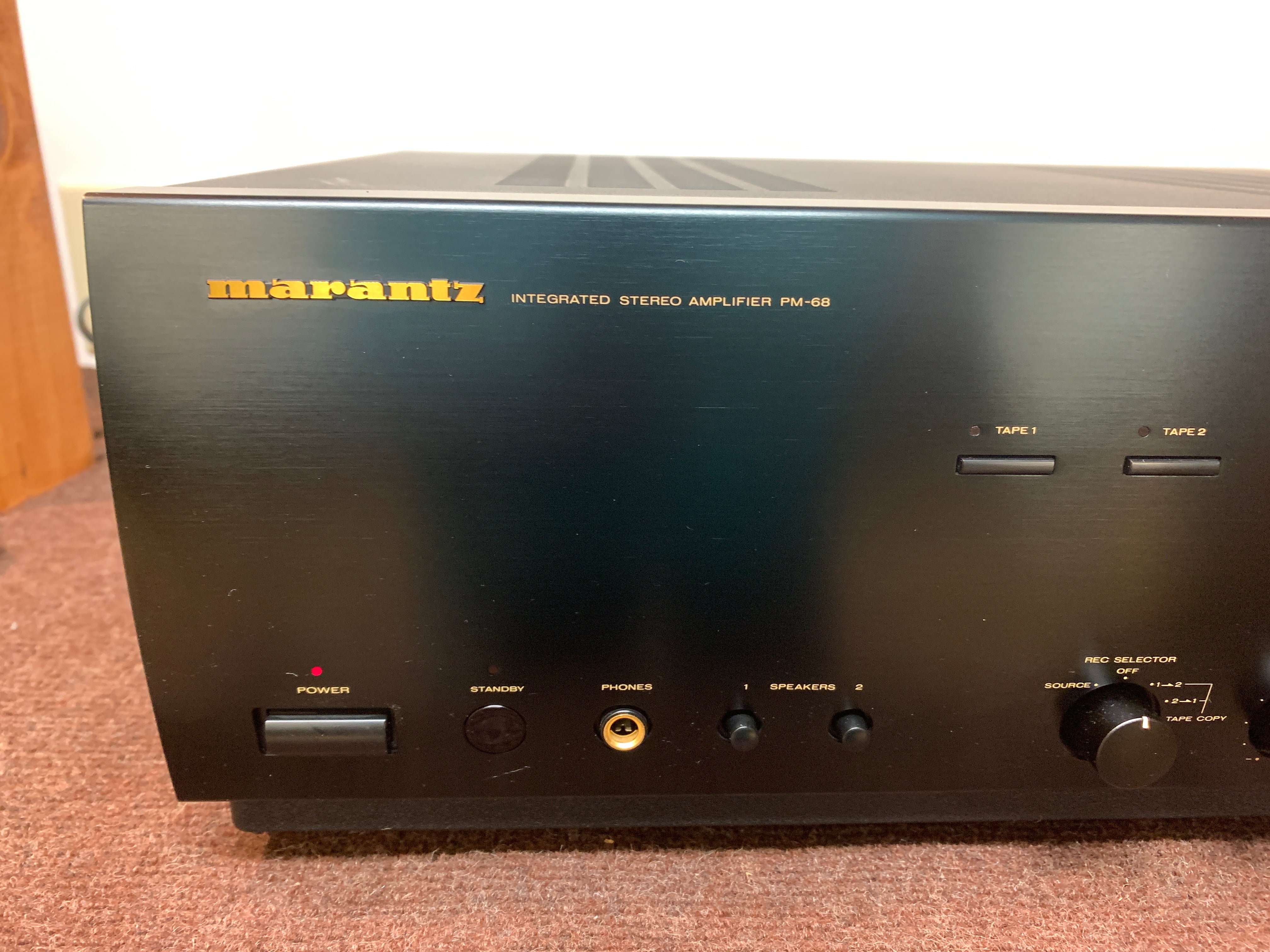 ★【￥55,000・1998年】MARANTZ　PM-68 プリメインアンプ ☆【￥55,000・1998年】MARANTZ PM-68 プリメインアンプ - メルカリ
