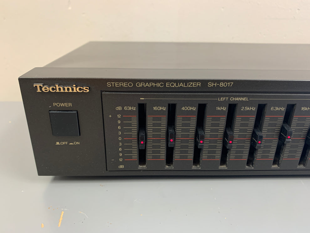 Vintage Technics SH-8017 7 Band Stereo Graphic