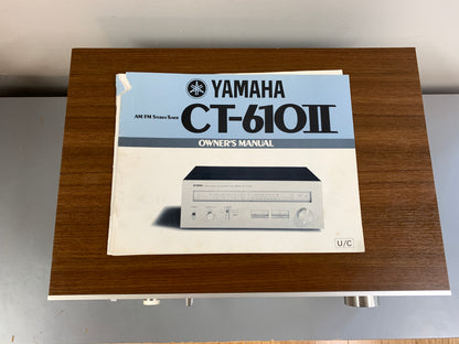 Yamaha CT-610II Stereo Tuner *Manual
