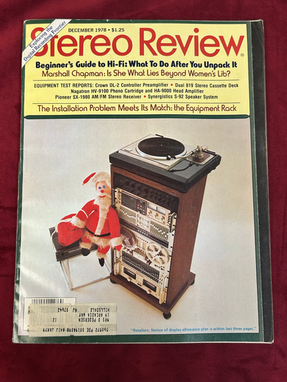 Stereo Review Magazine (70s) *See Photos For Available Magazines