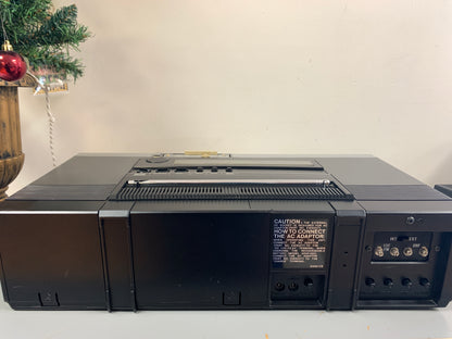 General Electric 4CM3326X BoomBox * TV * Micro-Cassette Walkman